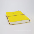 Hot Sale classic design 120 sheets leather soft cover notebook